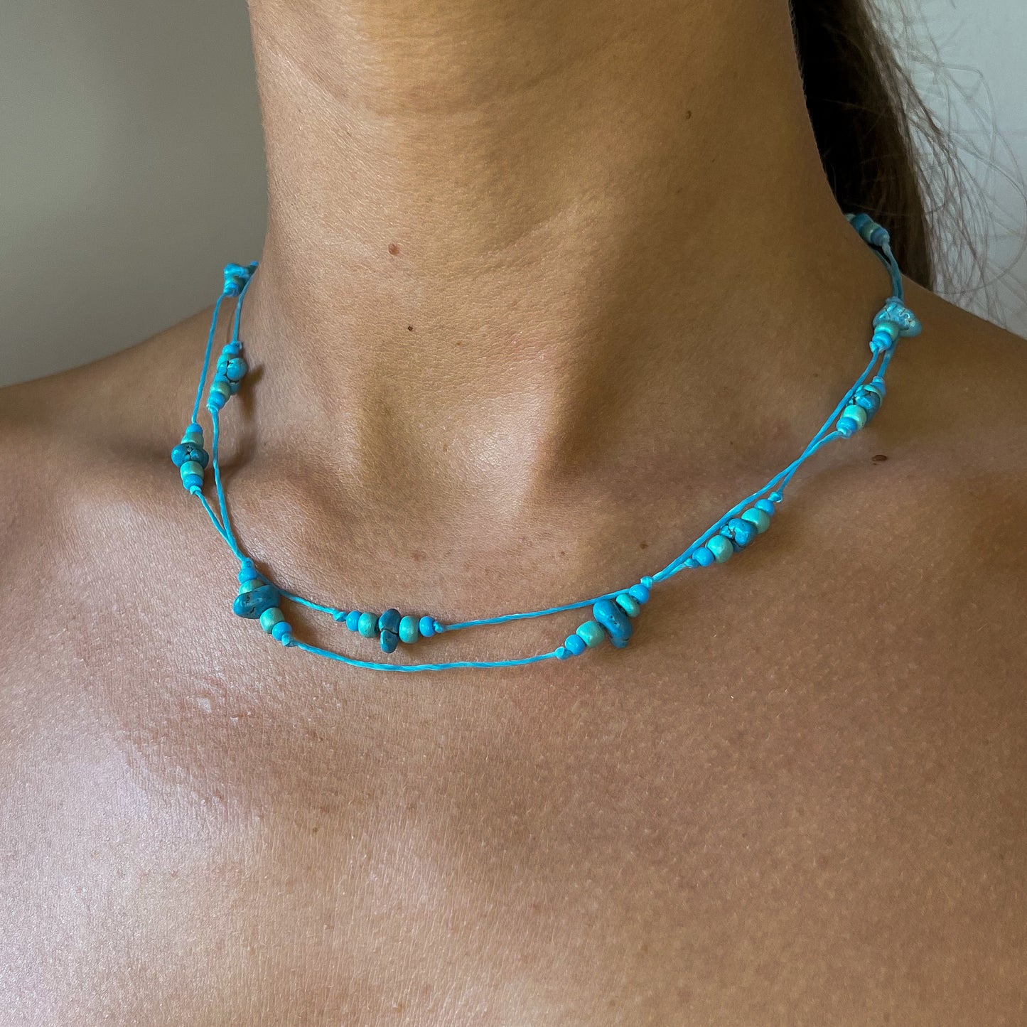 Turquoise Knot Body Chain