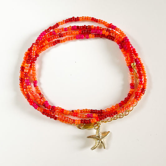 Coral Body Chain