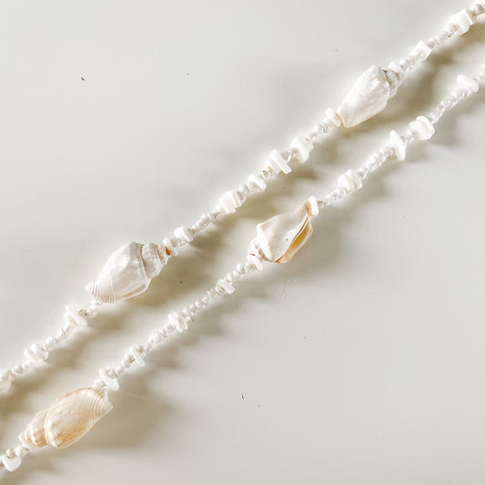 White Seashell Body Chain